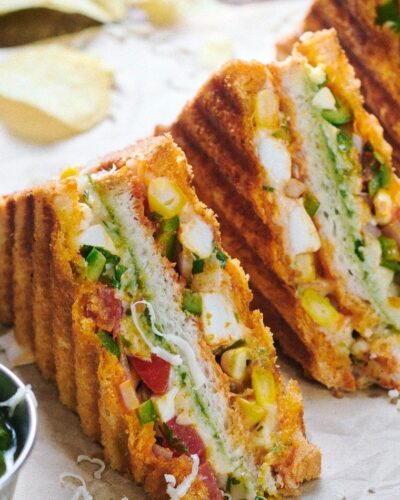 Veggie grilled sandwich