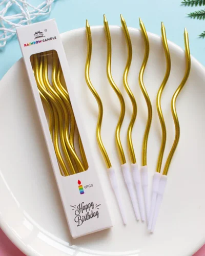 Spiral candles