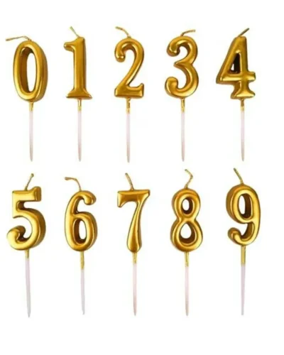 Number candles