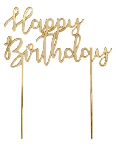 Gold or silver topper and candle holder